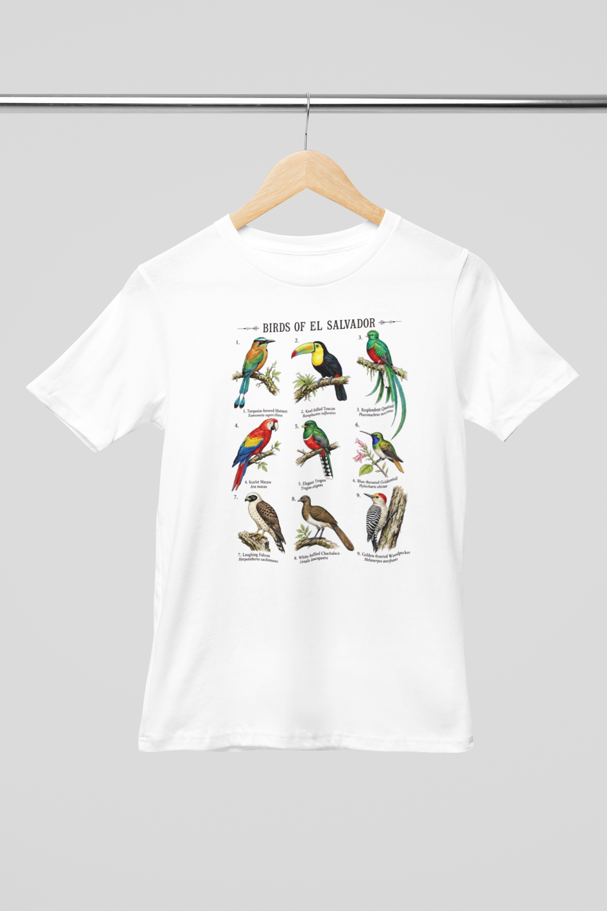 Camisa- Birds Of El Salvador