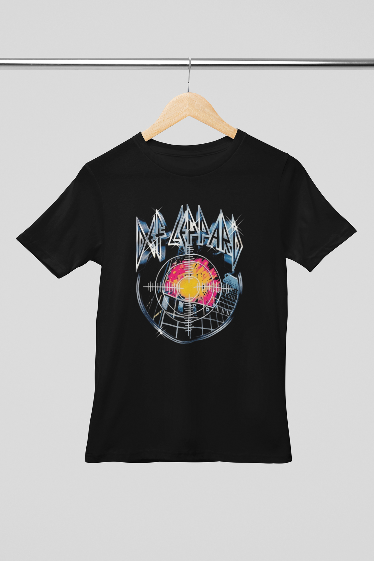 Camisa- Def Leppard Pyromania Grid