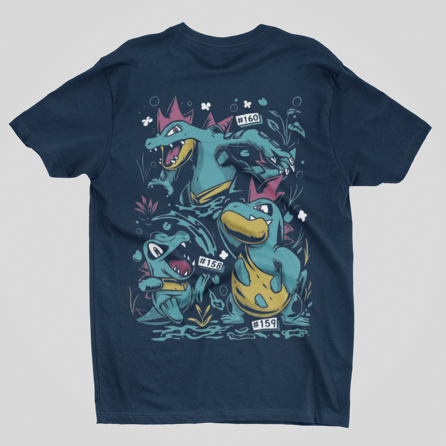 Camisa- Pokémon Johto Legends Water Starters