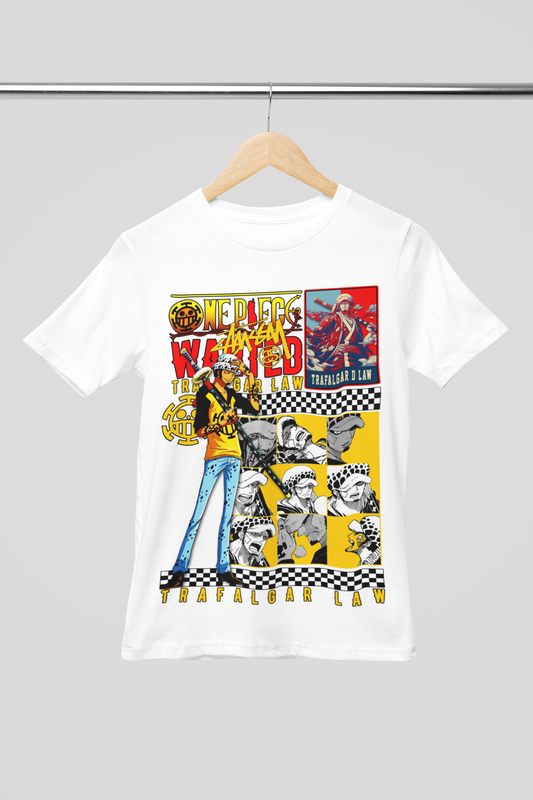 Camisa- Trafalgar Law Wanted Poster