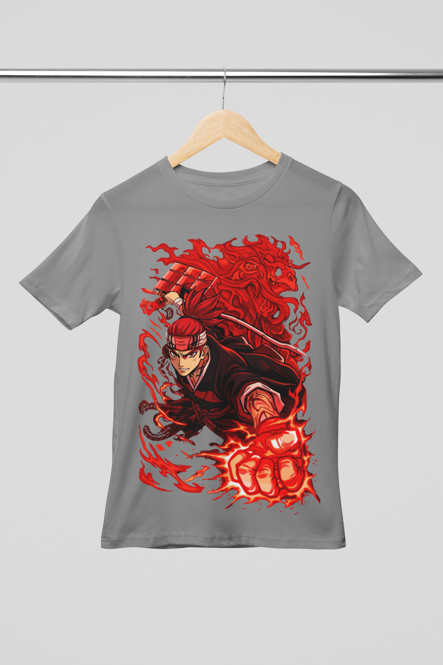 Camisa- Crimson Warrior Flame Beast