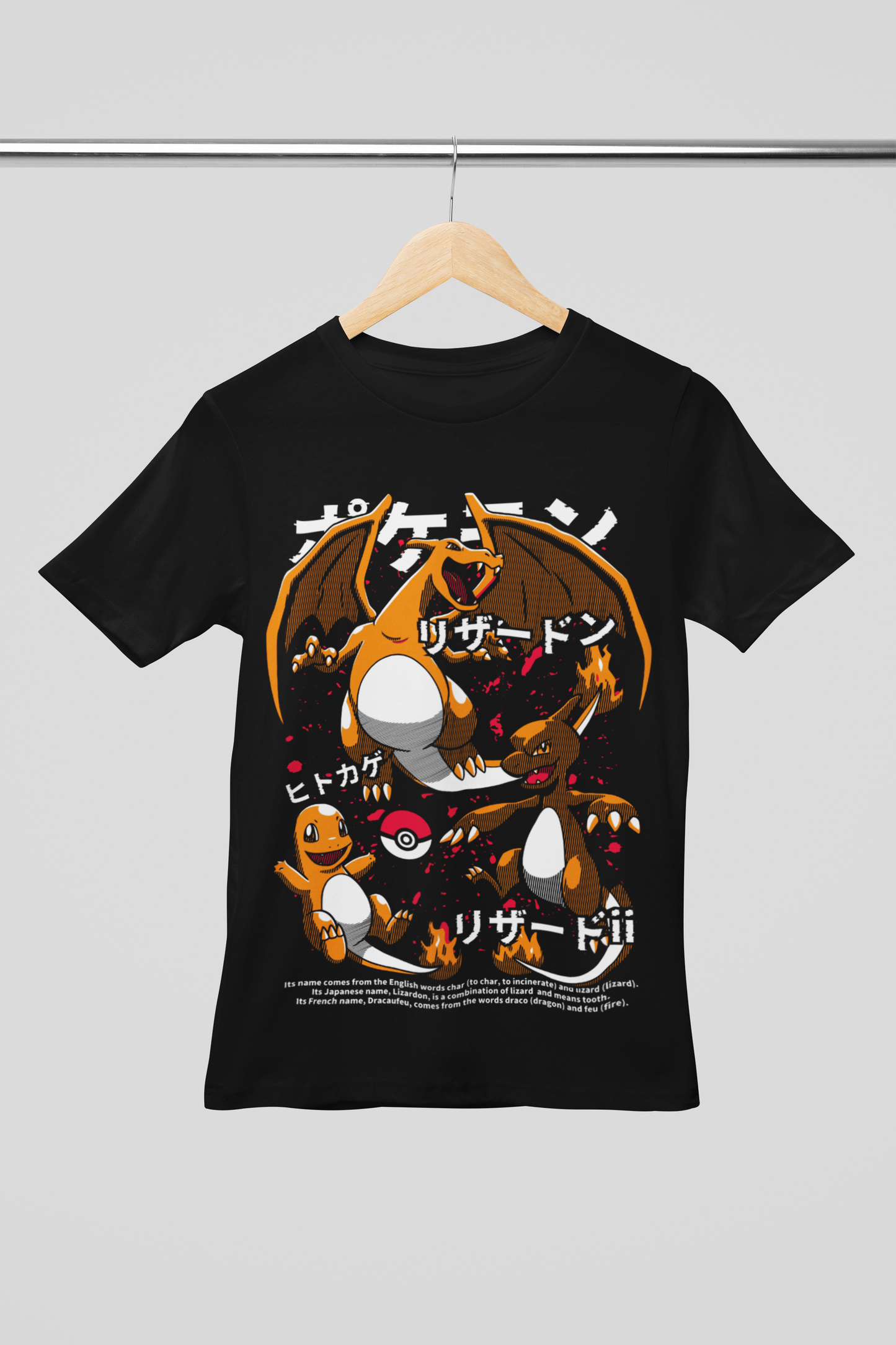 Camisa- Charmander Evolution