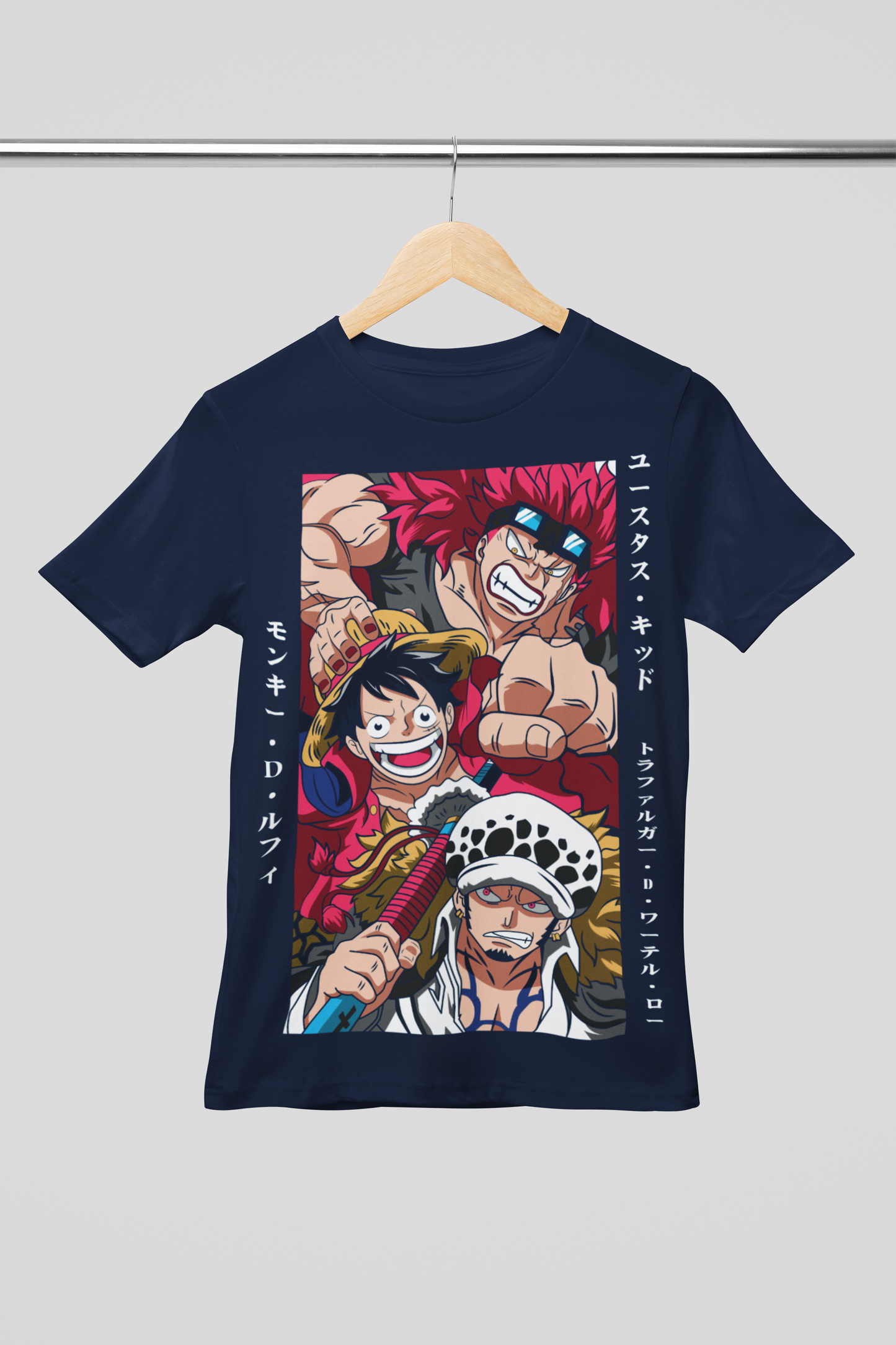 Camisa- One Piece Worst Generation Trio