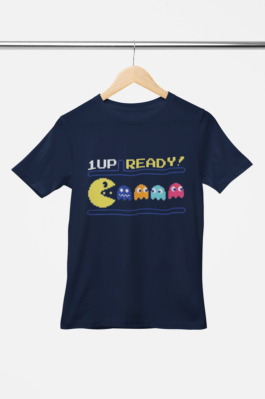 Camisa- Pac Man 1UP Ready