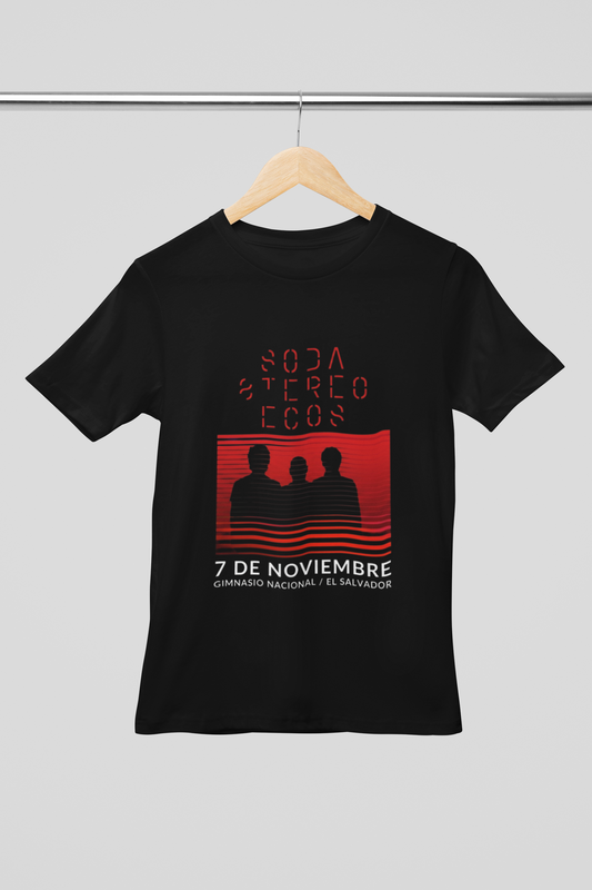 Camisa- Soda Stereo Tour Ecos El Salvador 2026
