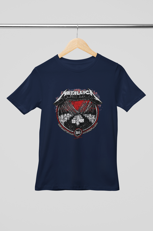 Camisa- Metallica Master Of Puppets 86