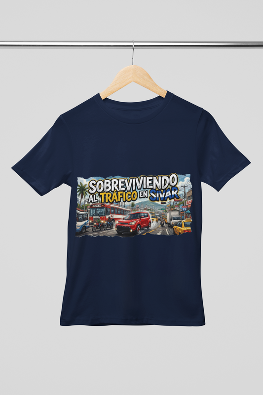 Camisa- Sobreviviendo al trafico en Sivar