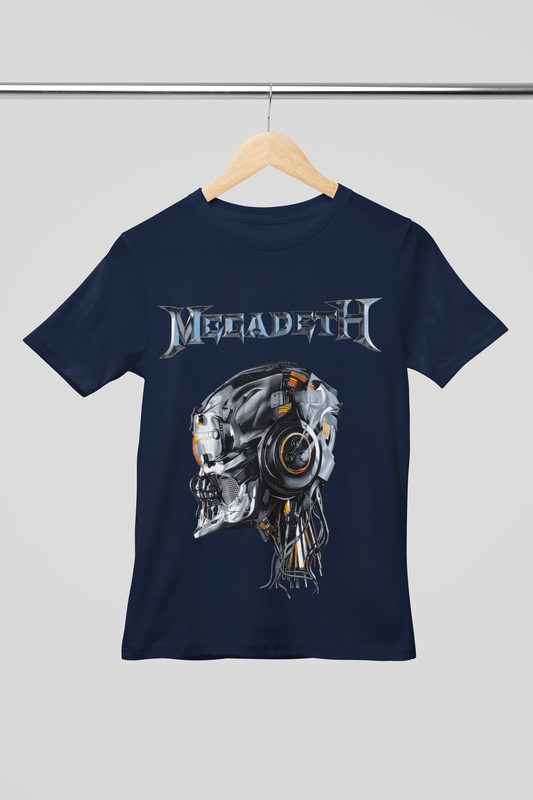 Camisa- Megadeth Cyber Skull
