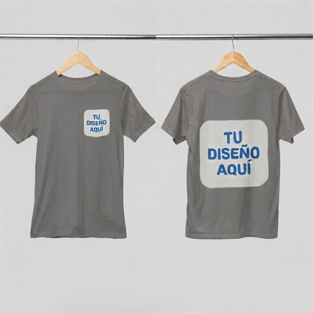 Camisa- Diseño Frontal + Espalda Completa