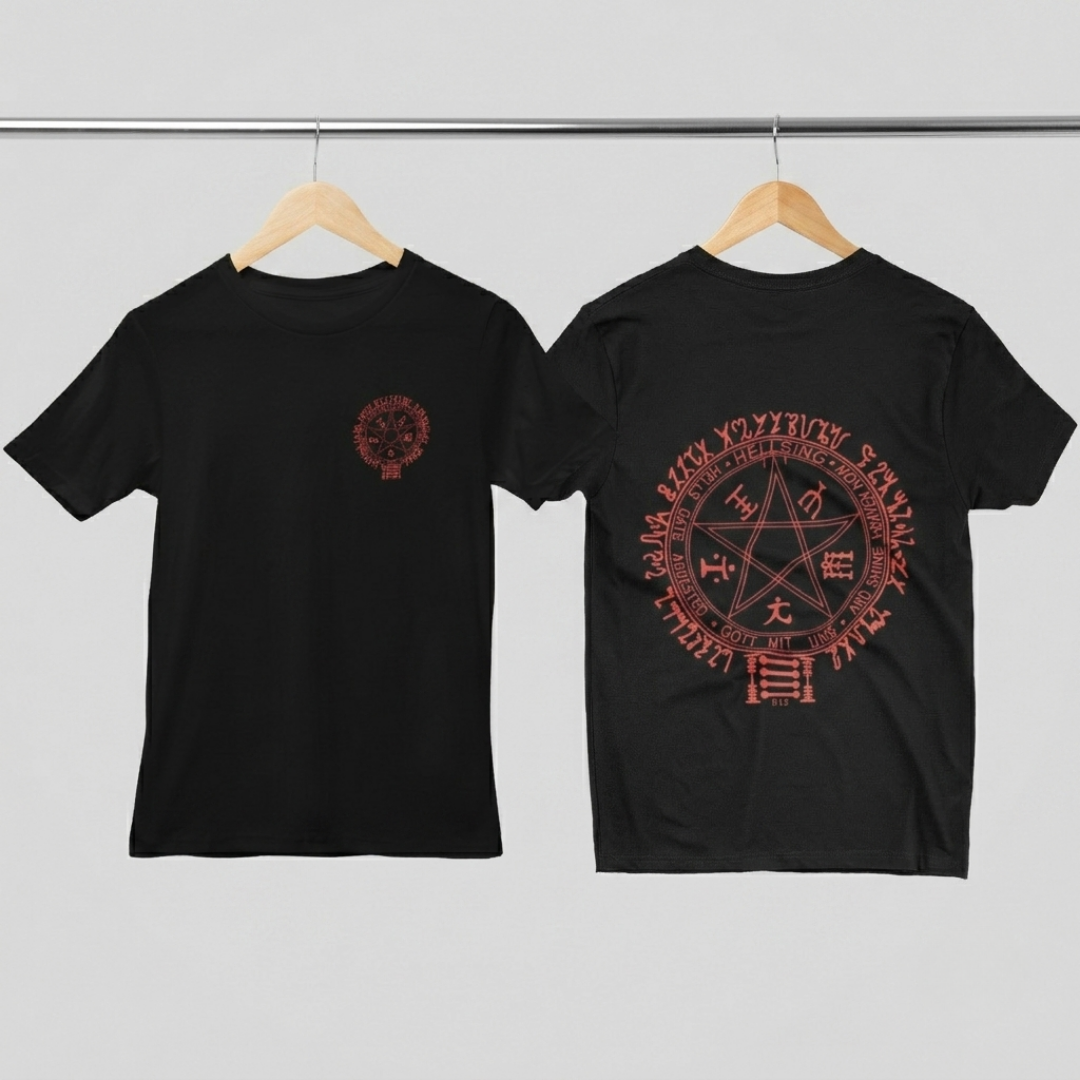 Shirt- Hellsing Red Arcane Seal
