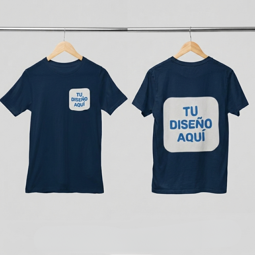 Camisa- Diseño Frontal + Espalda Completa
