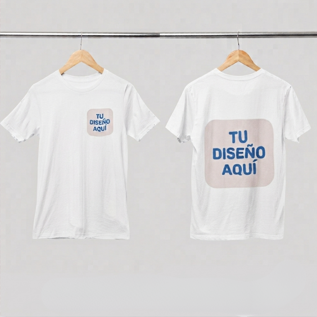 Camisa- Diseño Frontal + Espalda Completa