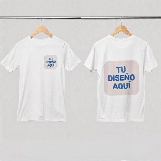 Camisa- Diseño Frontal + Espalda Completa