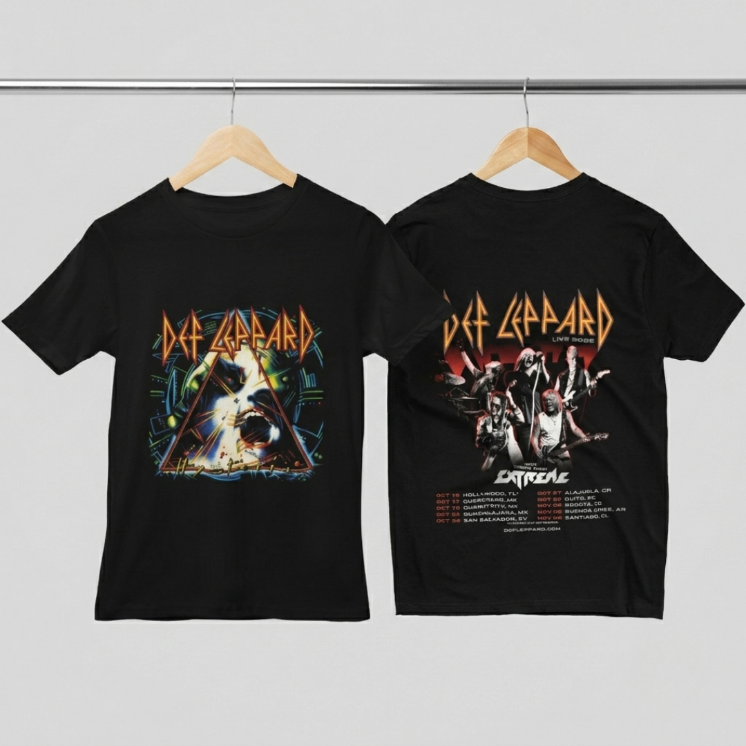 Camisa- Def Leppard Live 2026