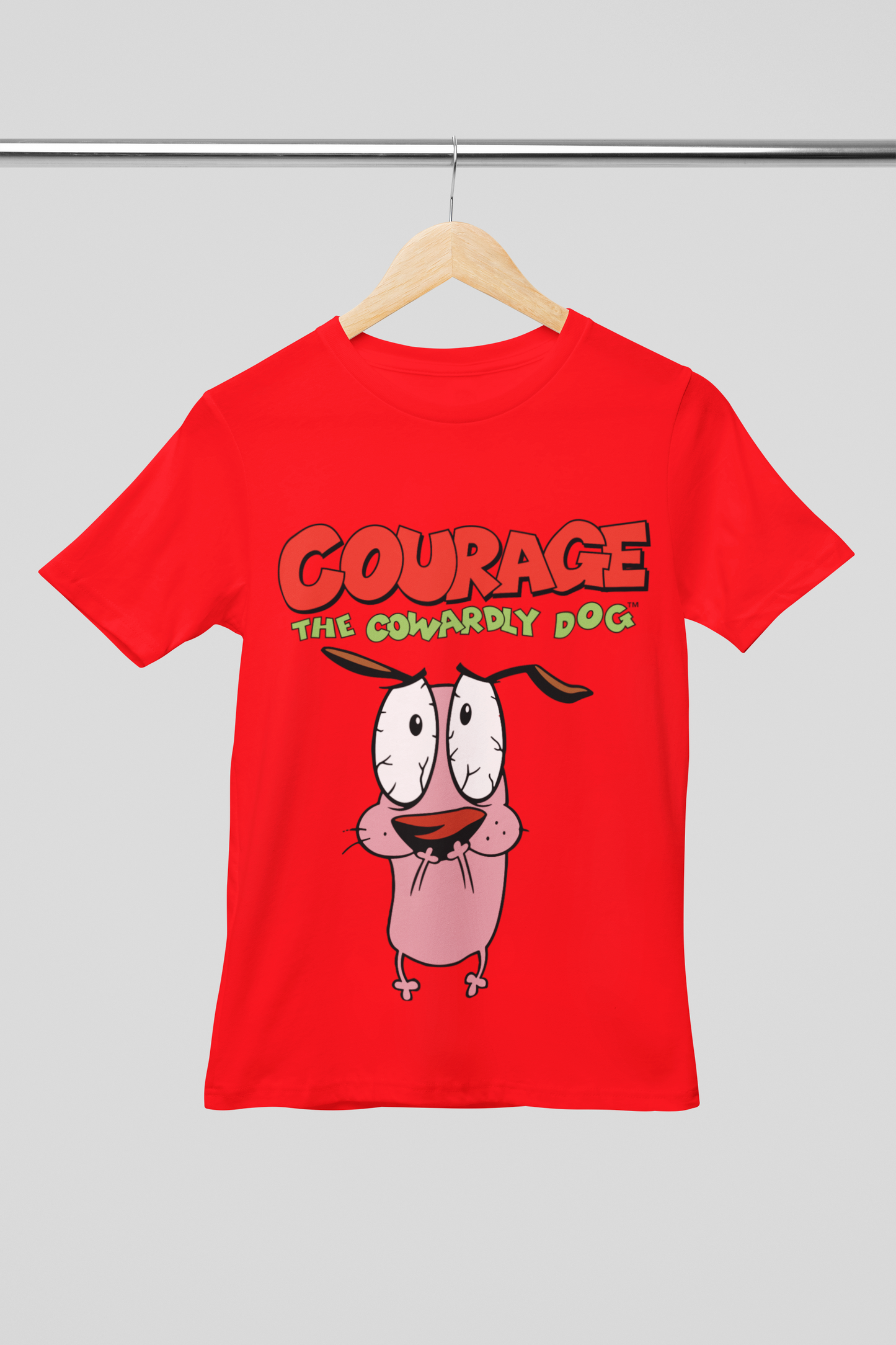 Camisa- Courage The Cowardly Dog