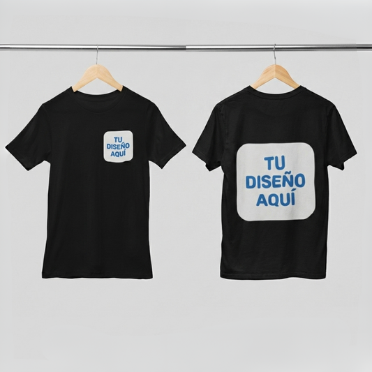 Camisa- Diseño Frontal + Espalda Completa