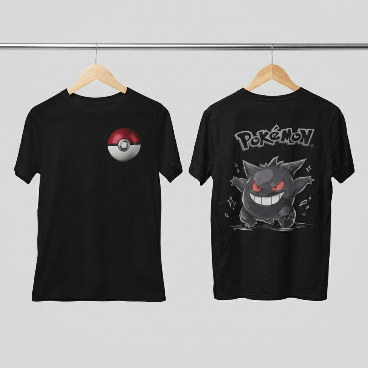Camisa- Pokémon Gengar Spirit Hunter