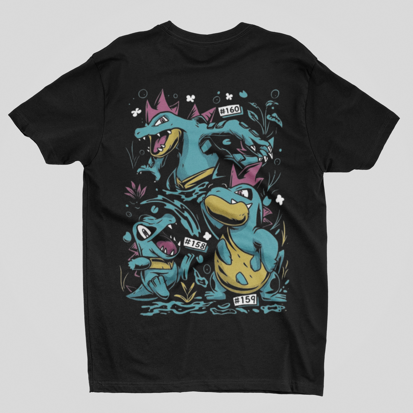 Camisa- Pokémon Johto Legends Water Starters