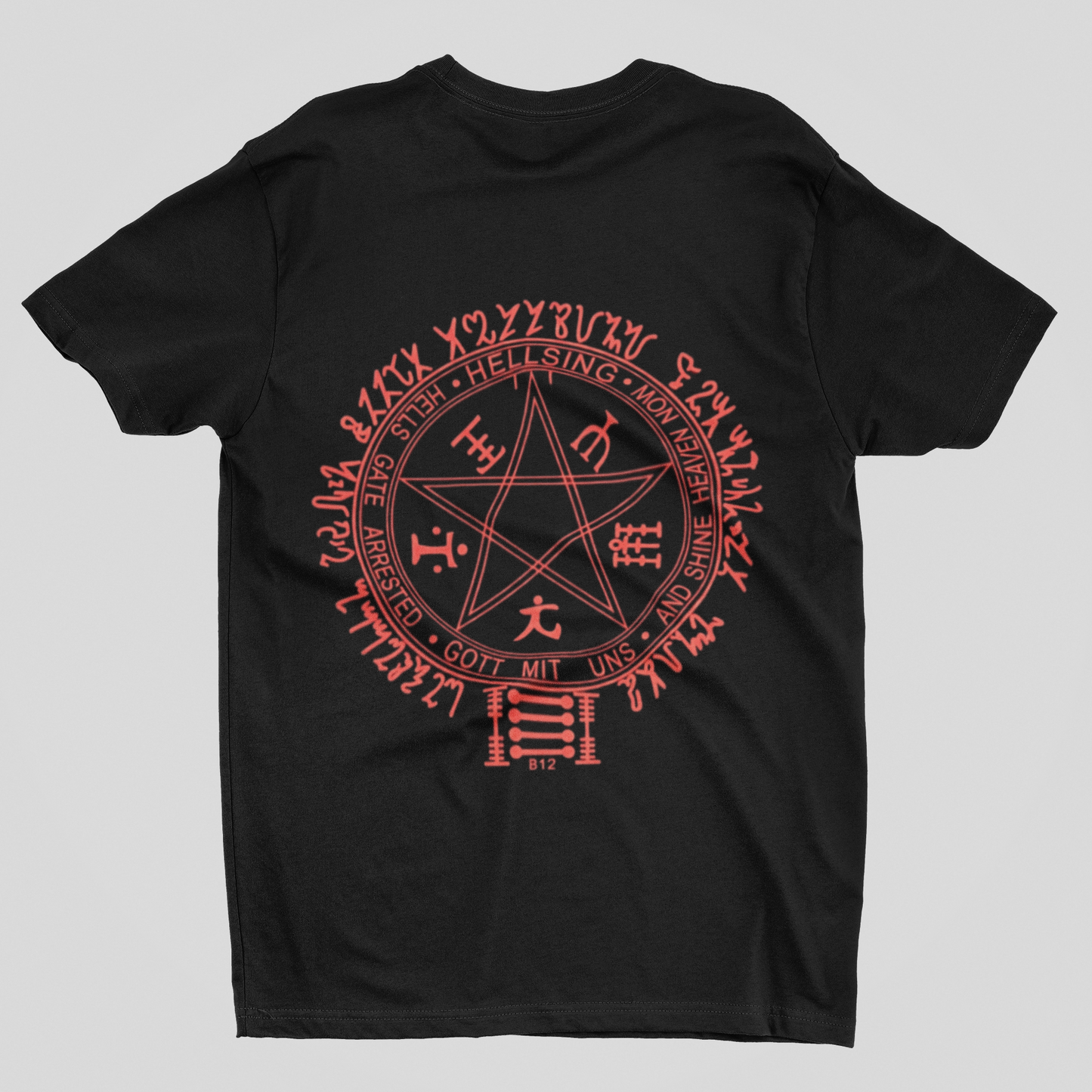 Camisa- Hellsing Red Arcane Seal