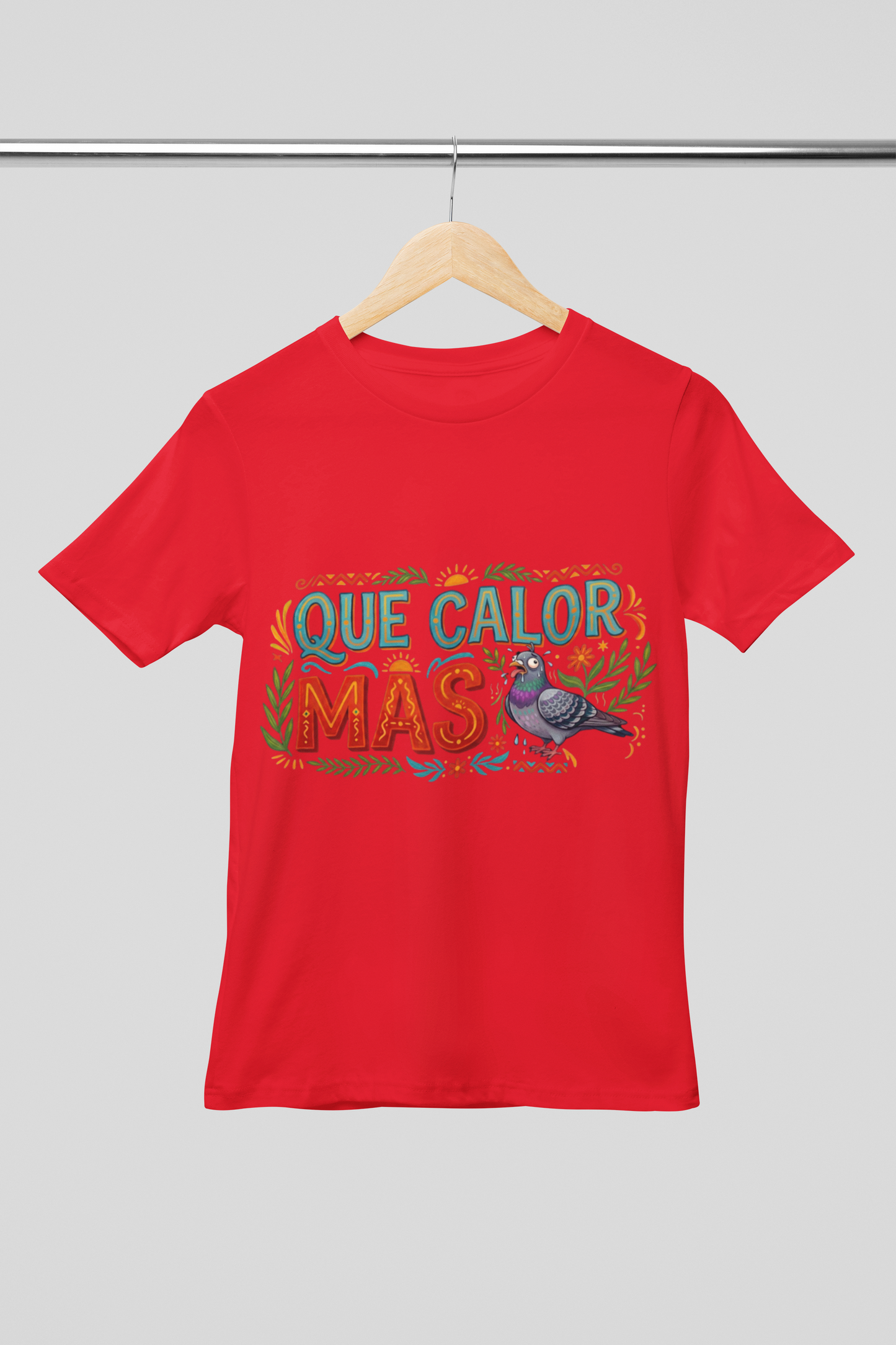 Camisa- Que Calor Mas Paloma
