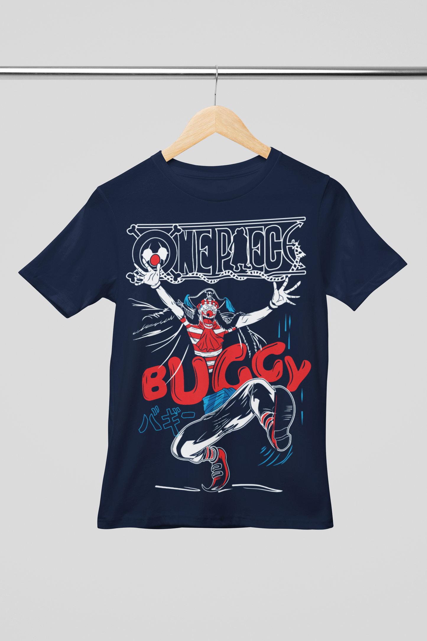 Camisa- One Piece Buggy Pirate Emperor