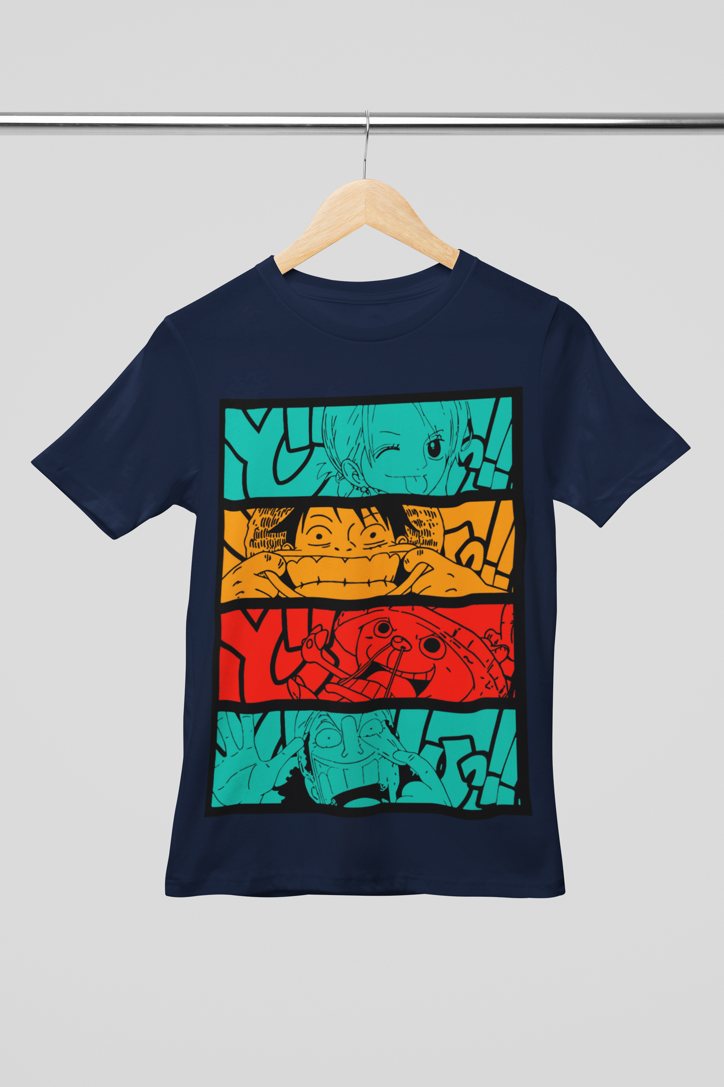 Camisa- One Piece Straw Hat Pirates Comic