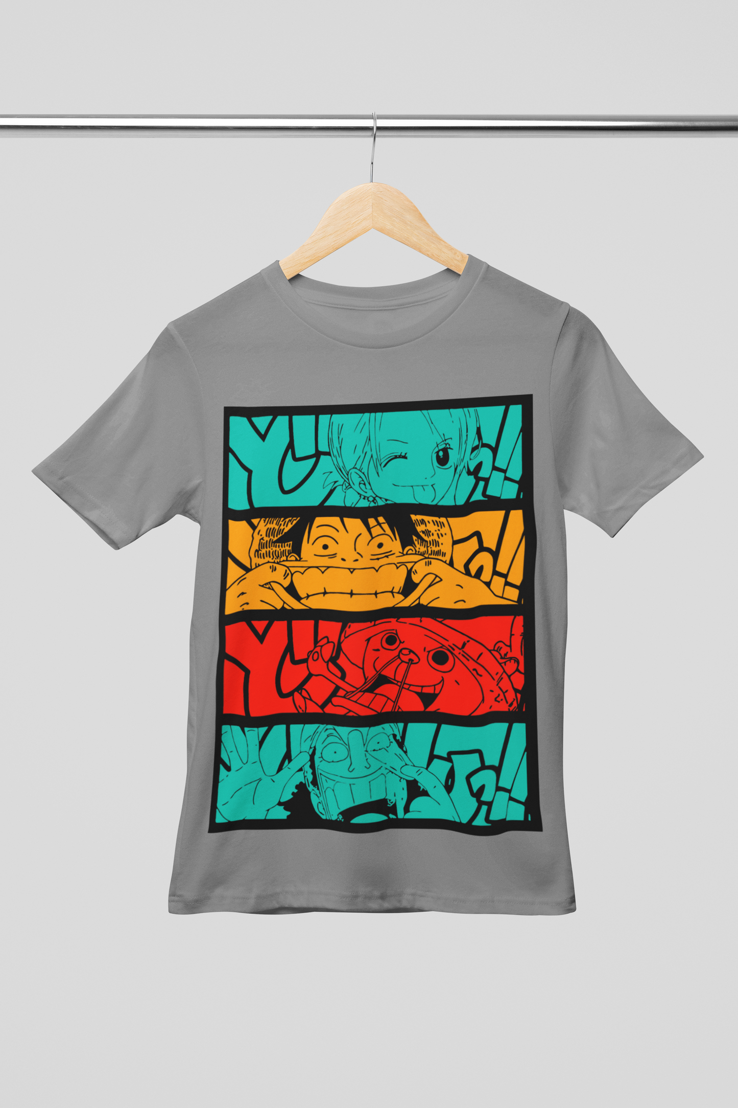 Camisa- One Piece Straw Hat Pirates Comic