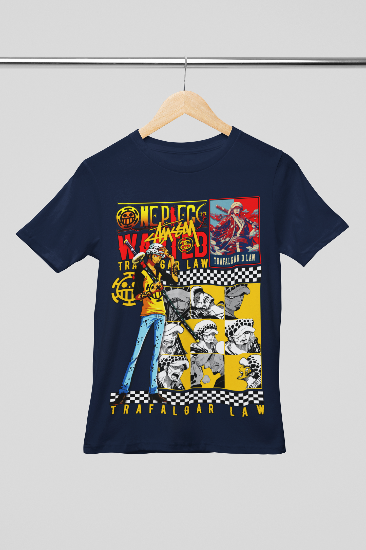 Camisa- Trafalgar Law Wanted Poster