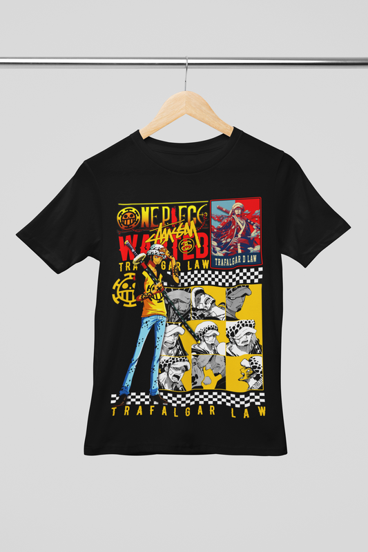 Camisa- Trafalgar Law Wanted Poster