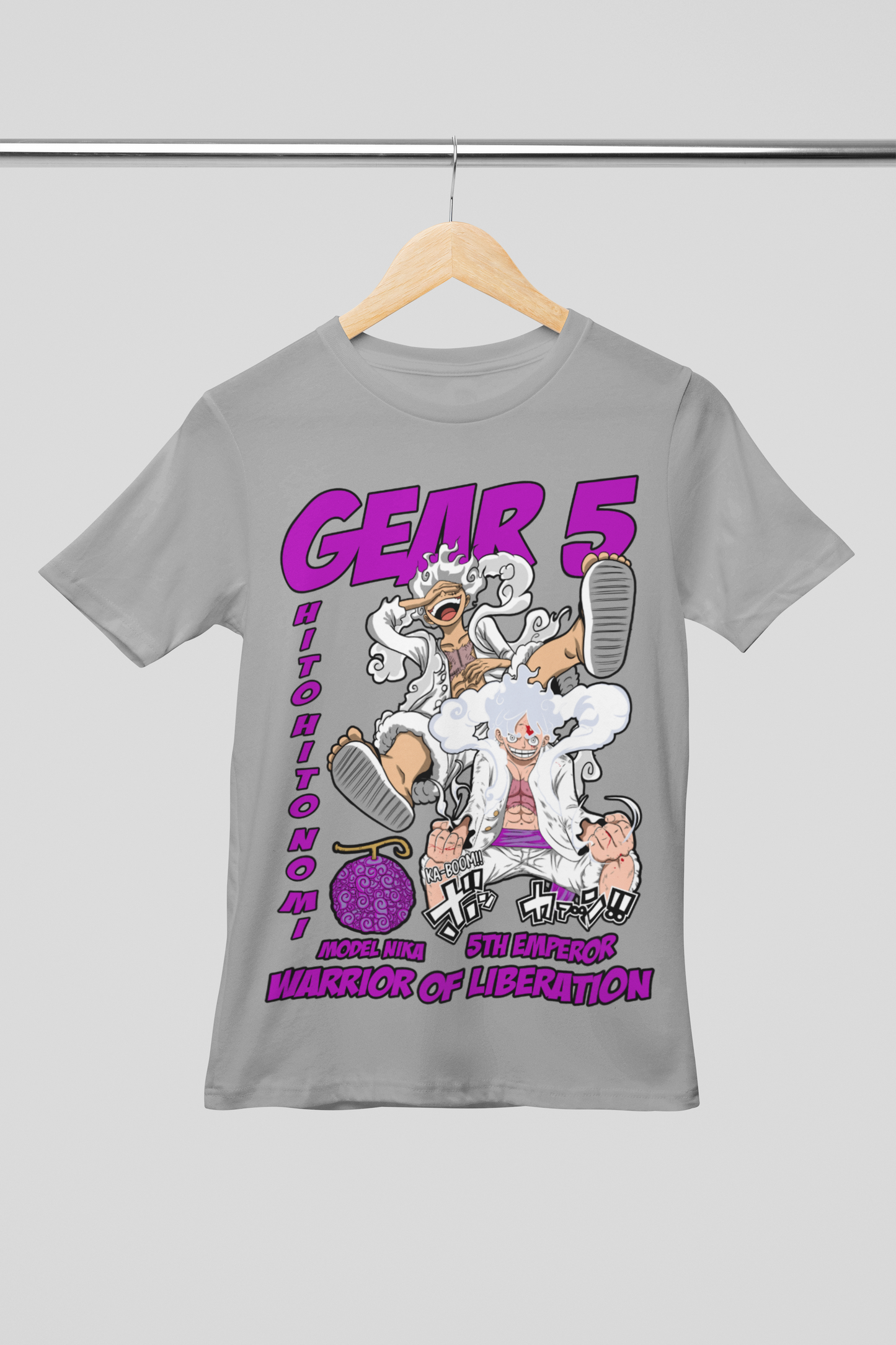 Camisa- Gear 5 Nika Warrior of Liberation