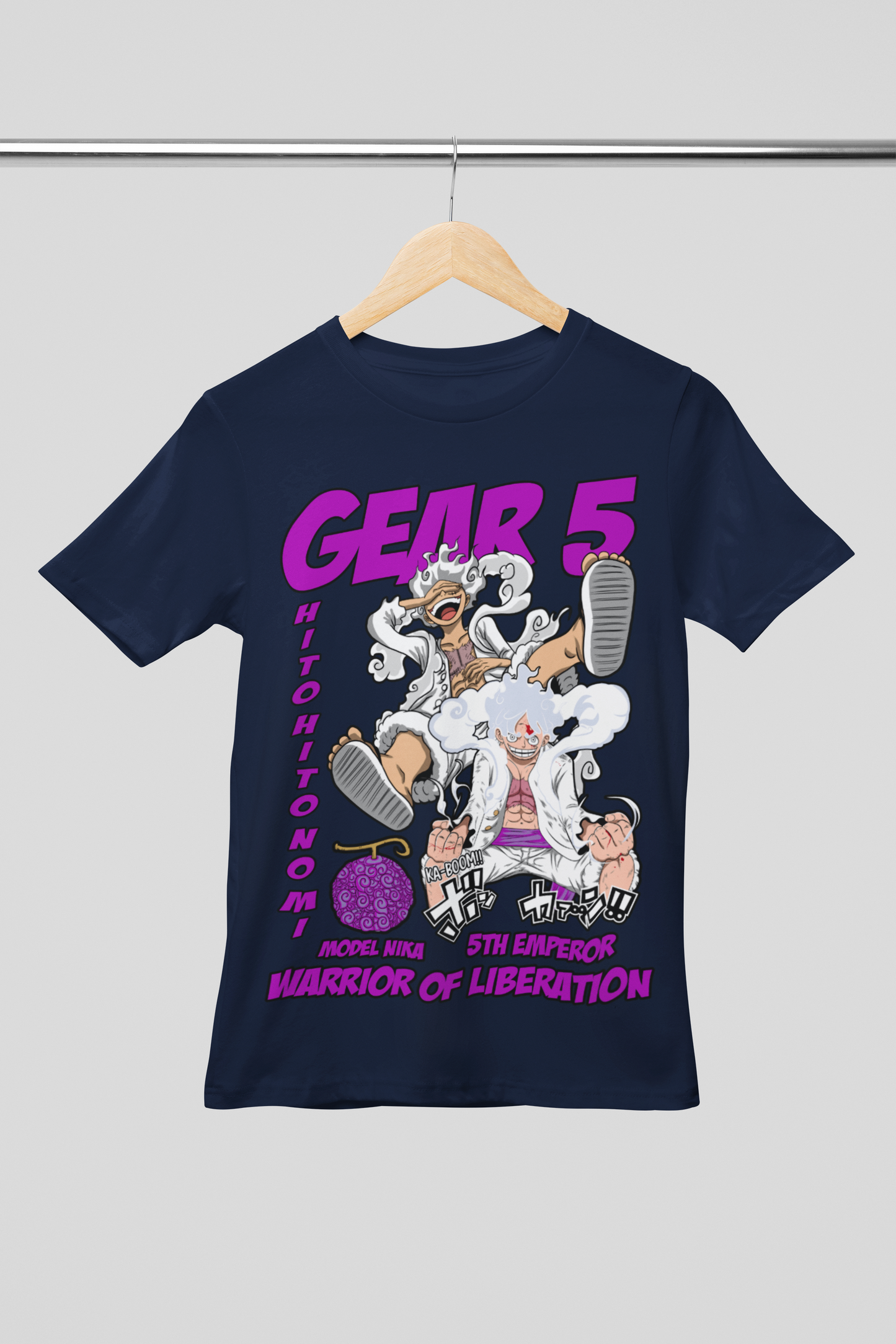 Camisa- Gear 5 Nika Warrior of Liberation