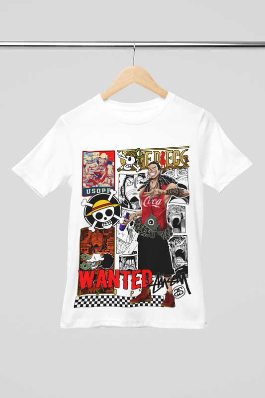 Camisa- Usopp Wanted Poster One Piece