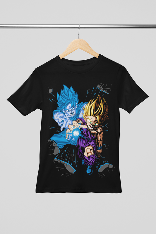 Camisa- DBZ Kamehameha Father and Son