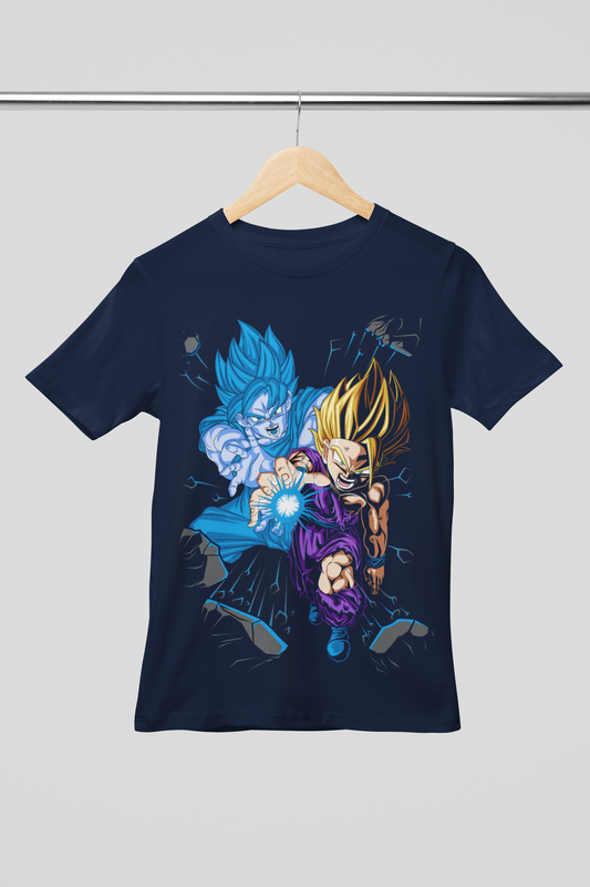 Camisa- DBZ Kamehameha Father and Son
