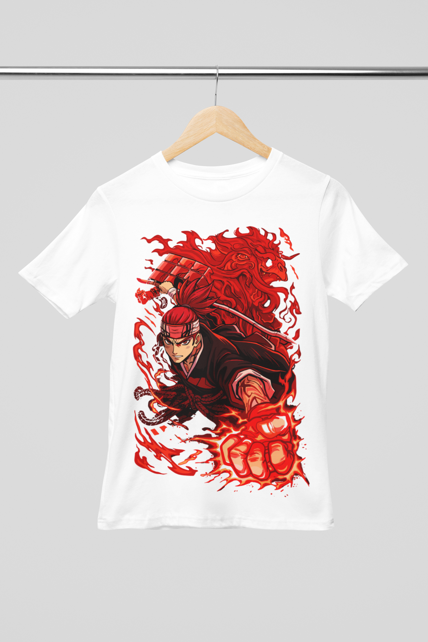 Camisa- Crimson Warrior Flame Beast