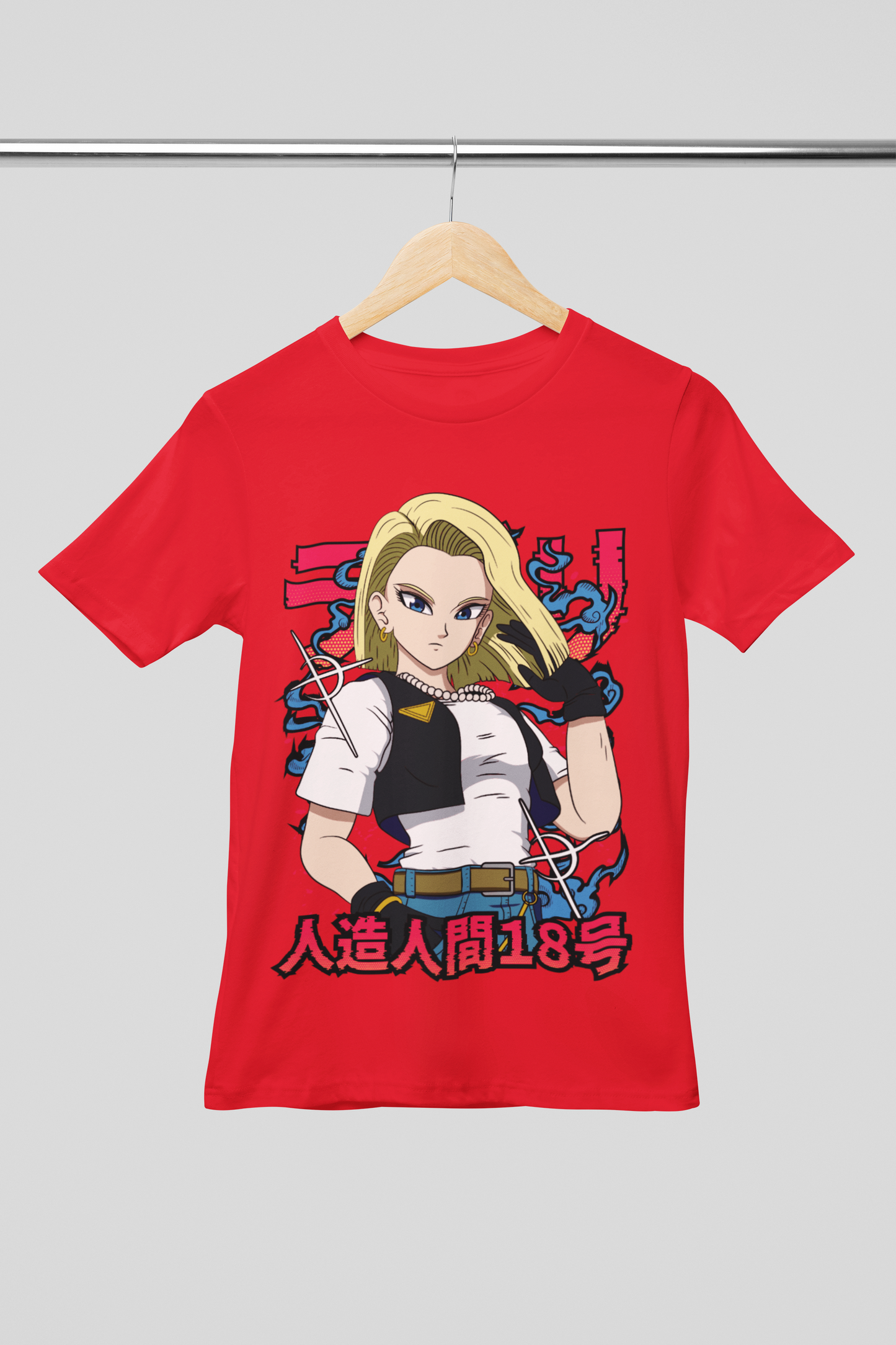 Camisa- DBZ Android 18 Retro