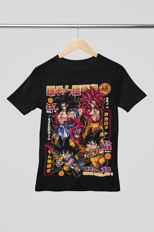 Camisa- DB Son Goku SSJ4
