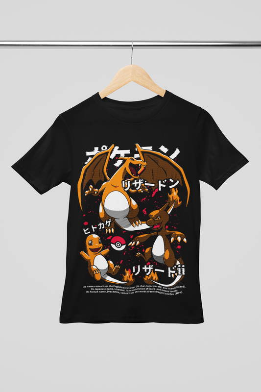 Camisa- Charmander Evolution