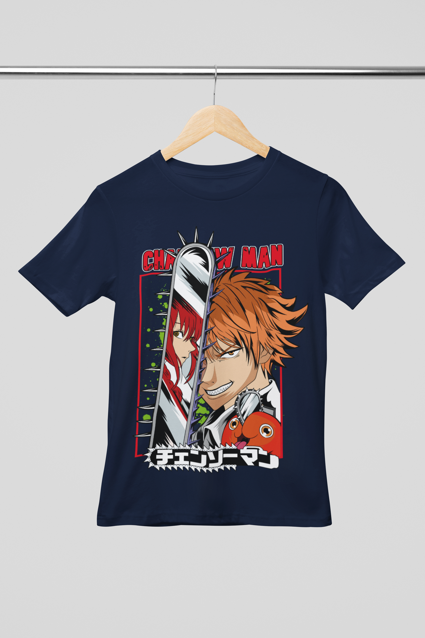 Camisa- Chainsaw Man & Makima