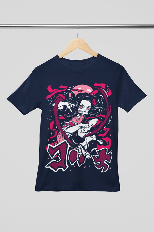 Camisa- Nezuko Kamado Pink Moon