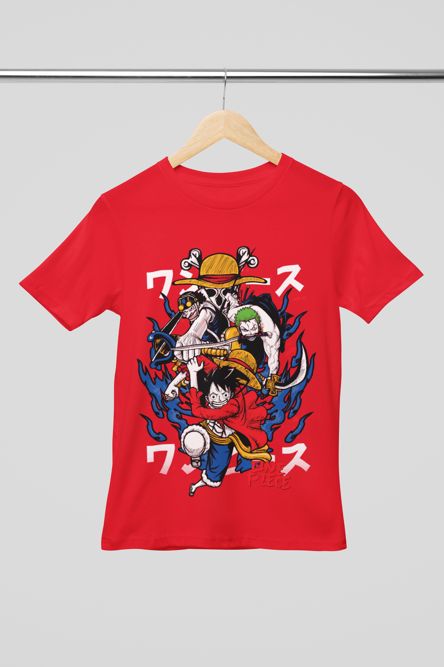 Camisa- One Piece Straw Hat Crew Battle Action