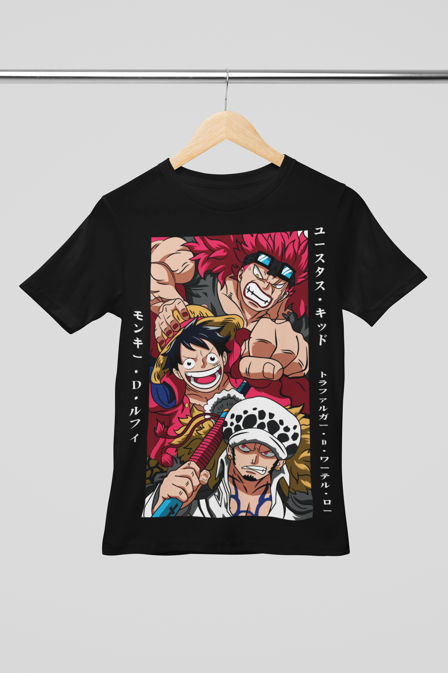 Camisa- One Piece Worst Generation Trio