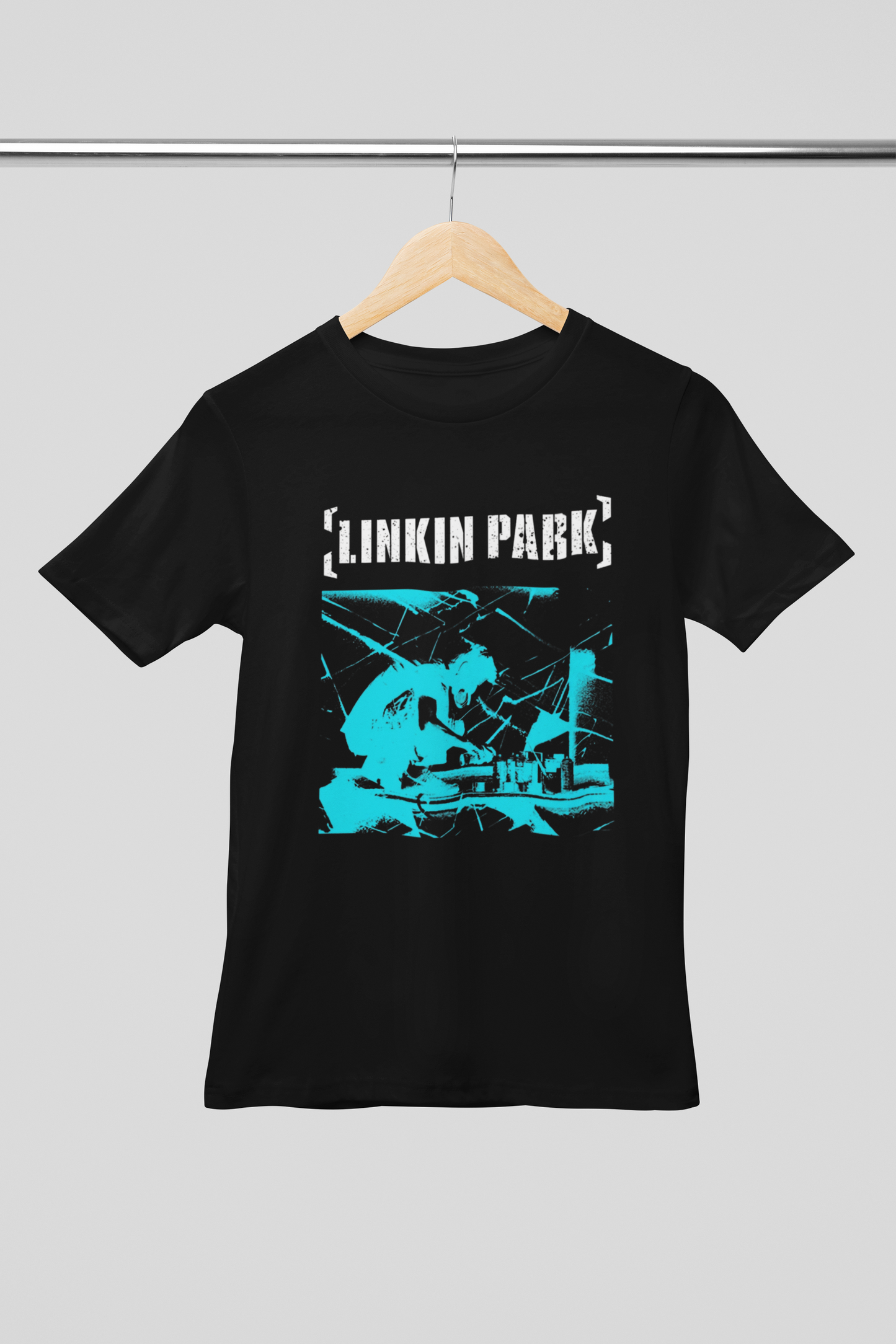 Linkin Park- Blue Distressed