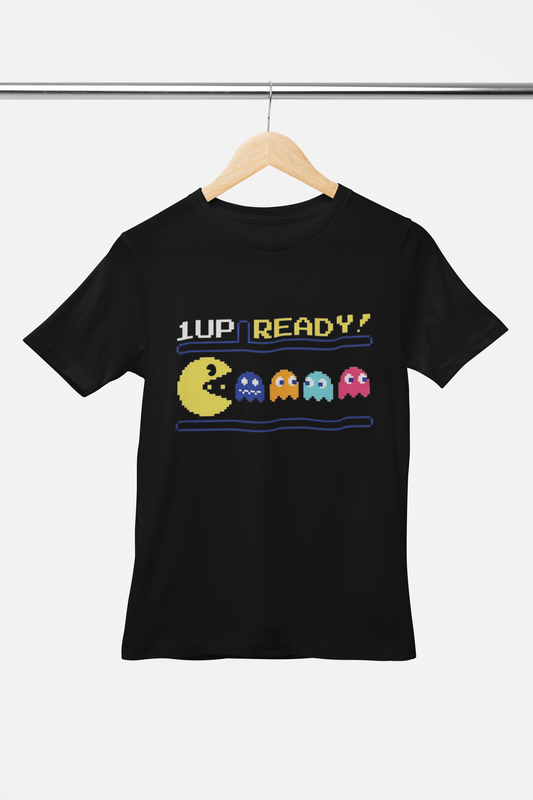 Camisa- Pac Man 1UP Ready