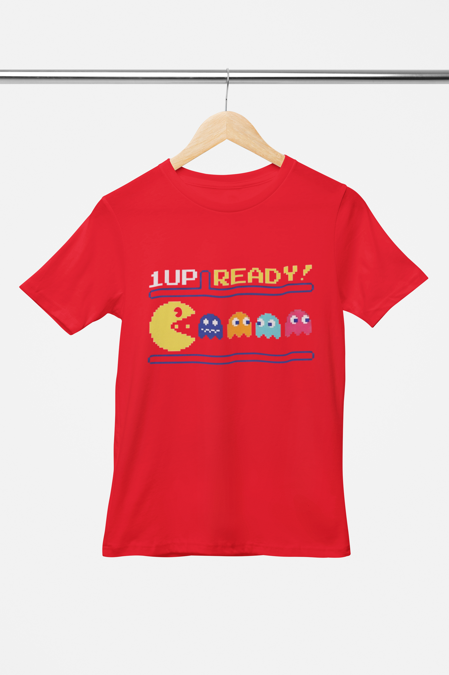 Camisa- Pac Man 1UP Ready
