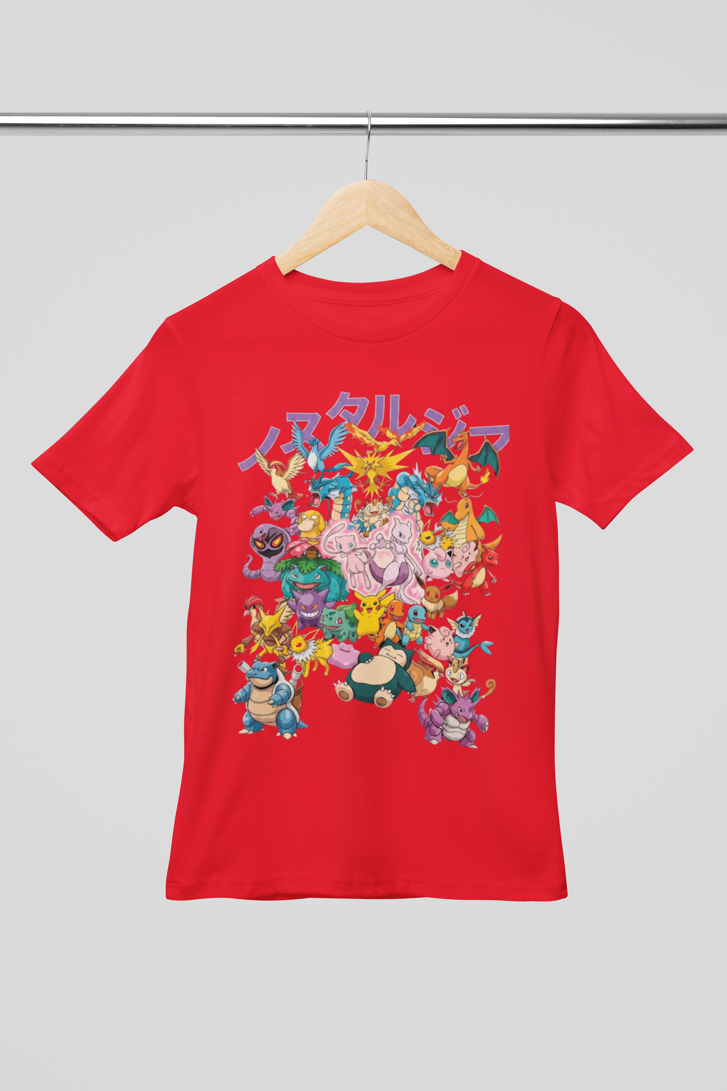 Camisa- Pokémon Kanto All Stars