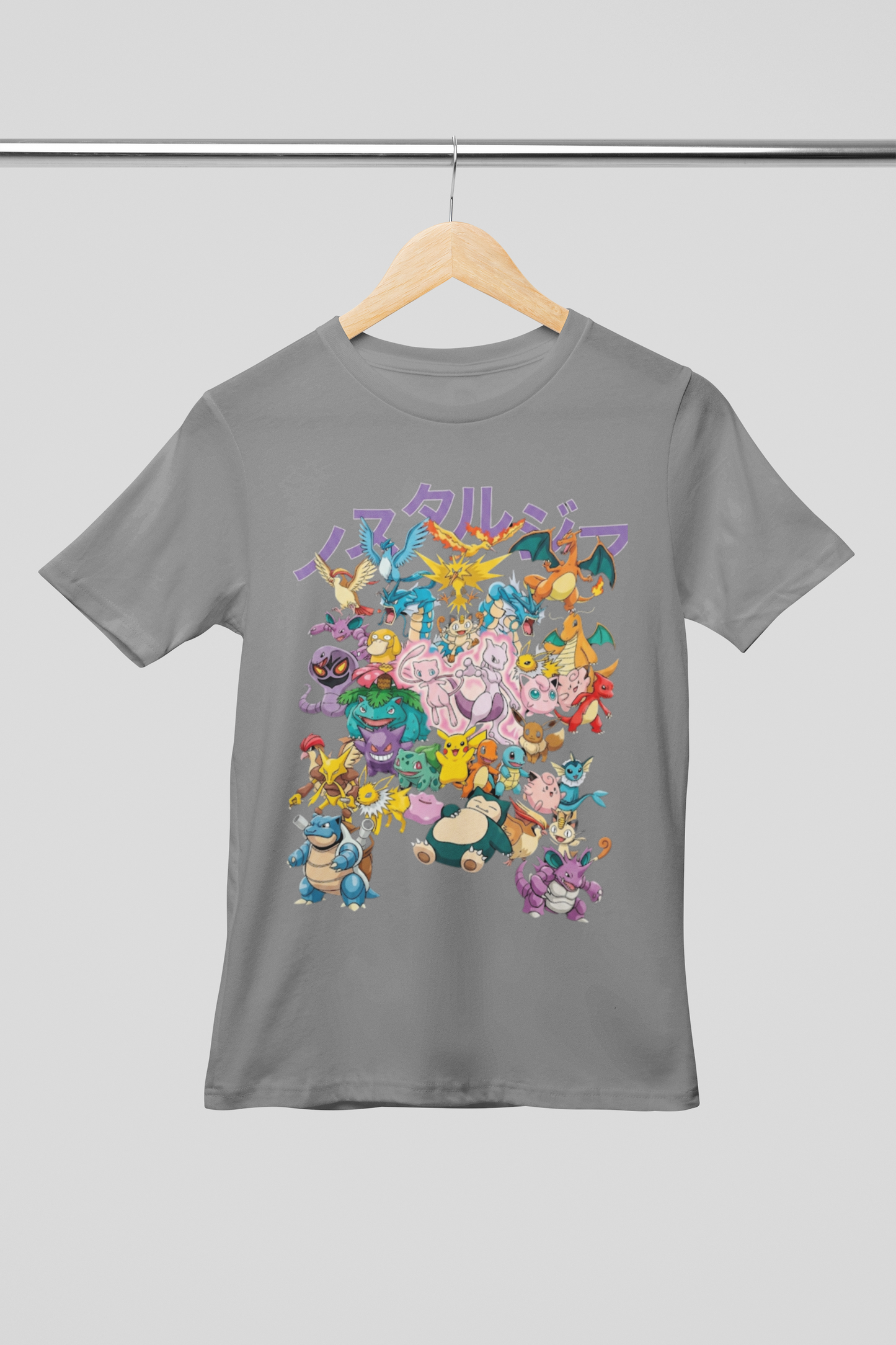 Camisa- Pokémon Kanto All Stars