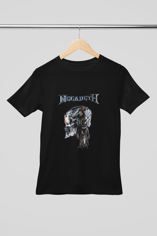Camisa- Megadeth Cyber Skull