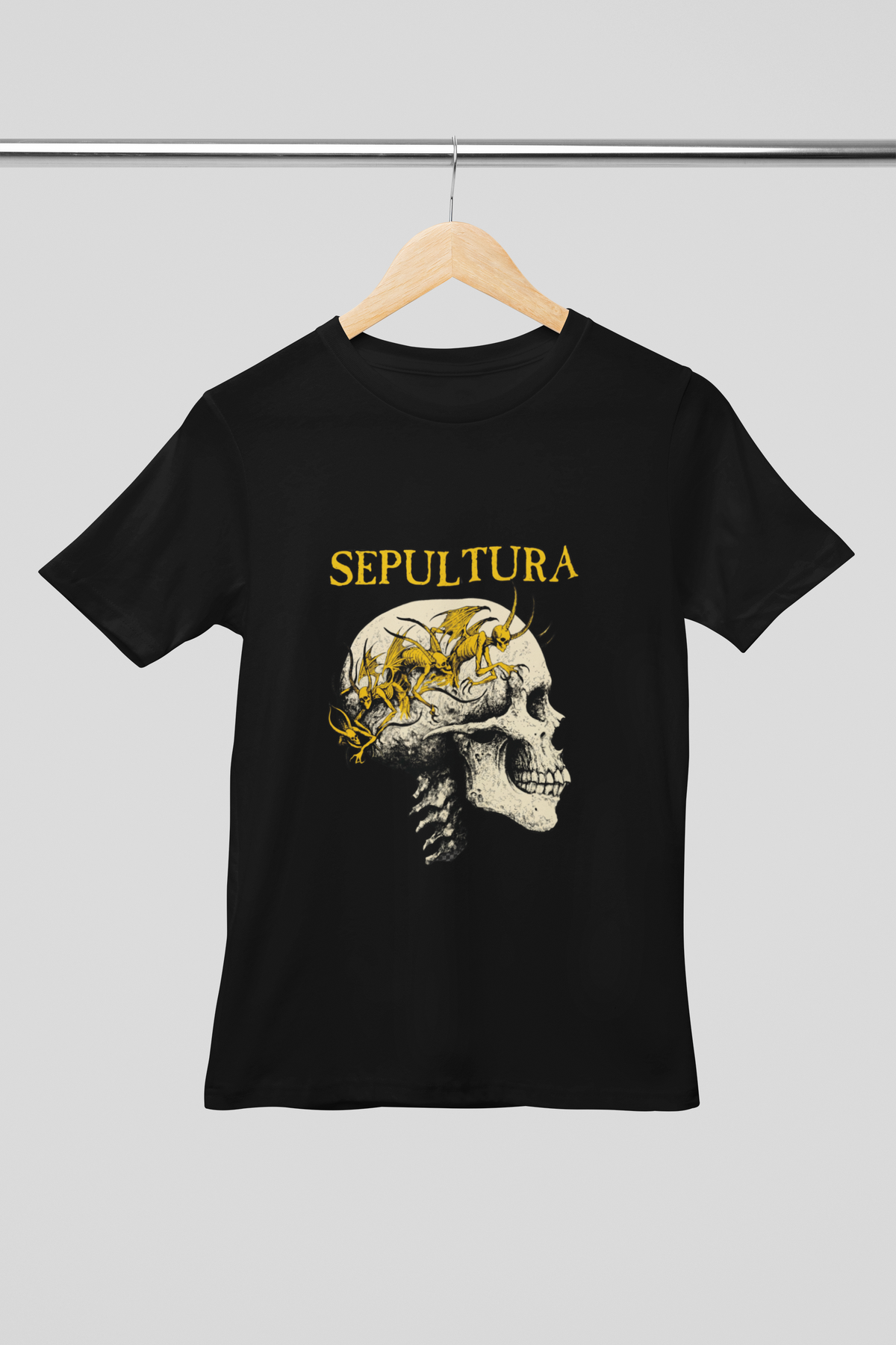 Shirt- Sepultura Skull & Demons