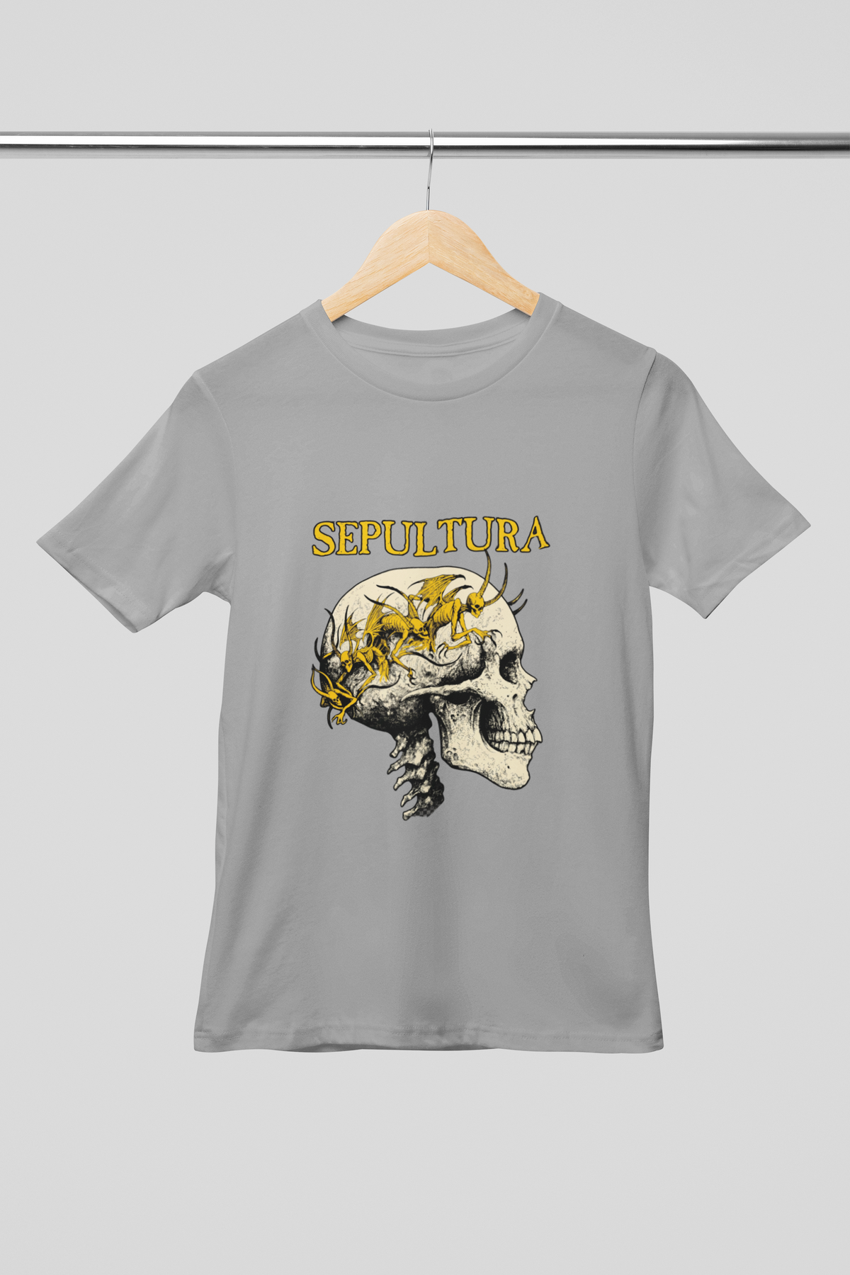 Shirt- Sepultura Skull & Demons